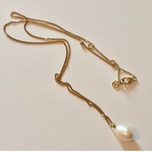 Mejuri Bold Pearl Pendant Necklace